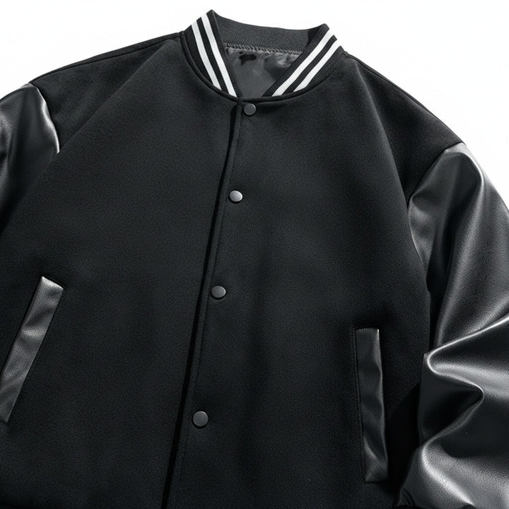 Ashford Suede Varsity Jacket