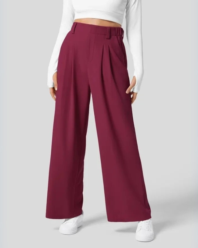 Tailored High Waisted Pants