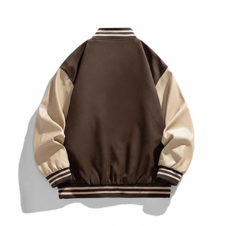 Ashford Suede Varsity Jacket