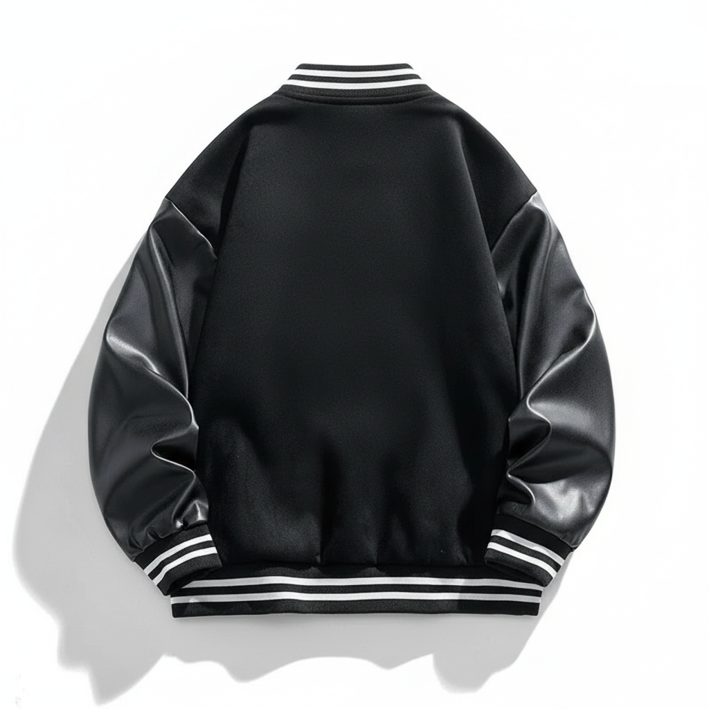Ashford Suede Varsity Jacket