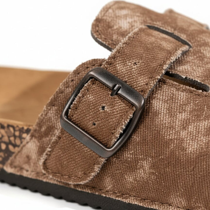 Hayes Bleached Canvas Clogs