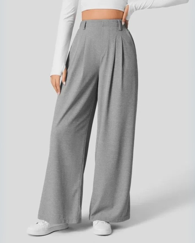 Tailored High Waisted Pants