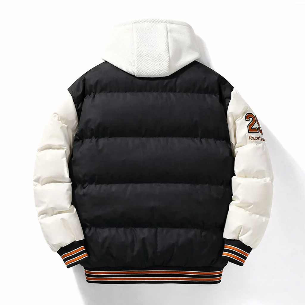 Preston Hooded Varsity Puffer
