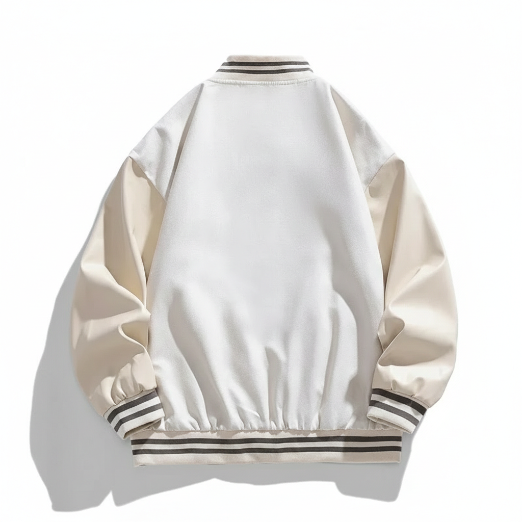 Ashford Suede Varsity Jacket