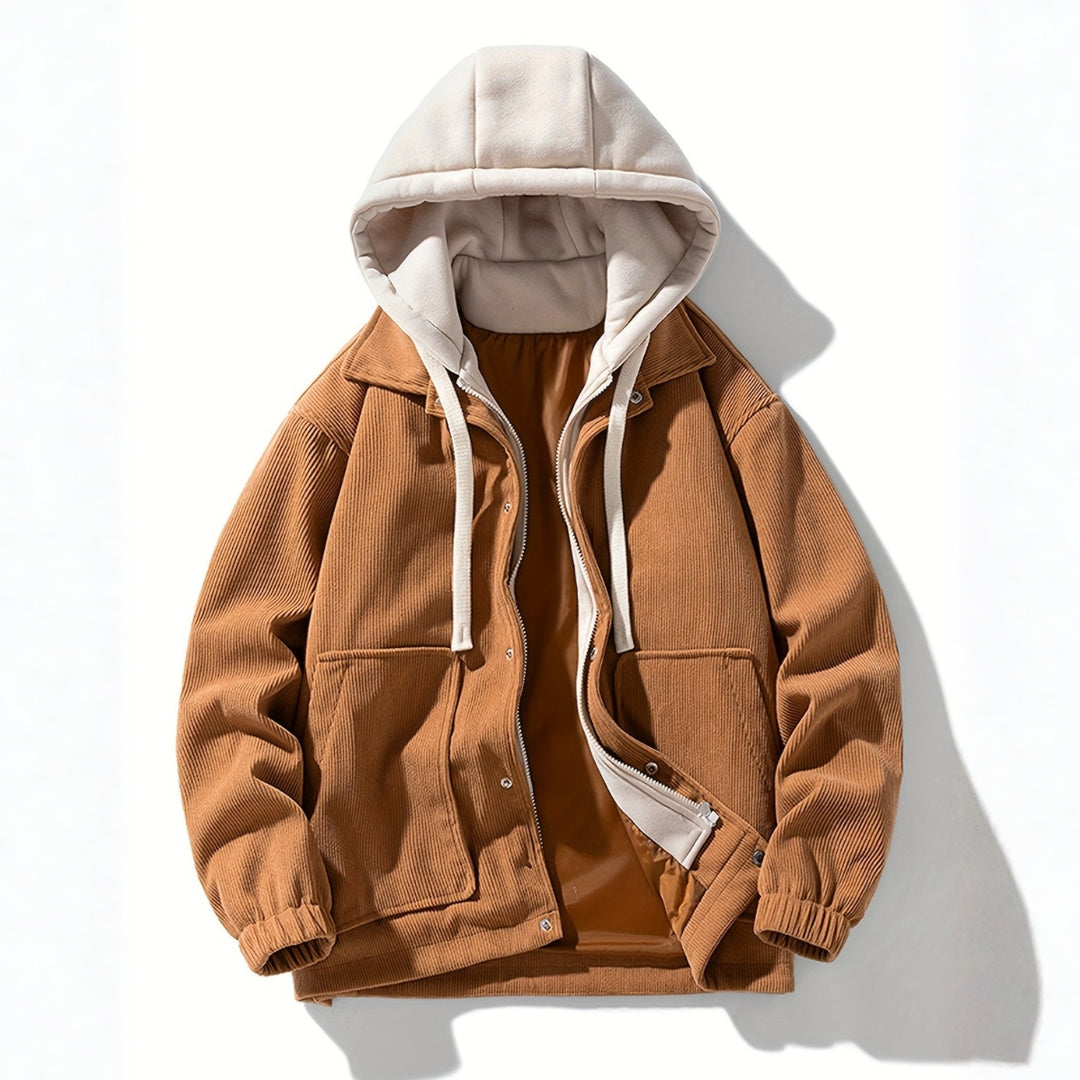 Fulton Hooded Cord Jacket