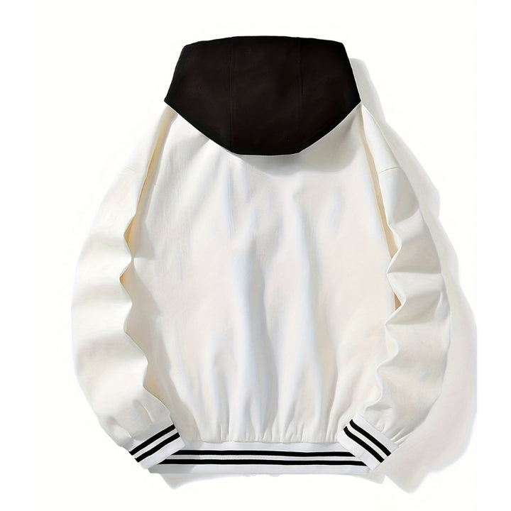 Mercer Hooded Varsity Jacket