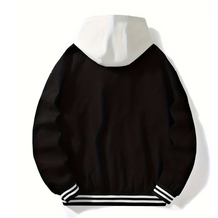 Mercer Hooded Varsity Jacket