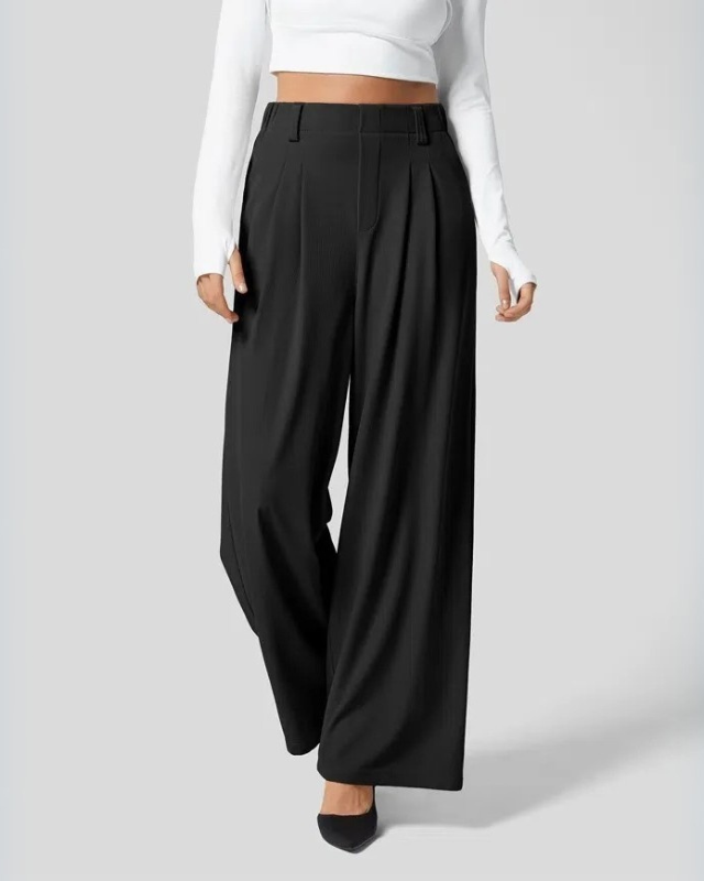 Tailored High Waisted Pants