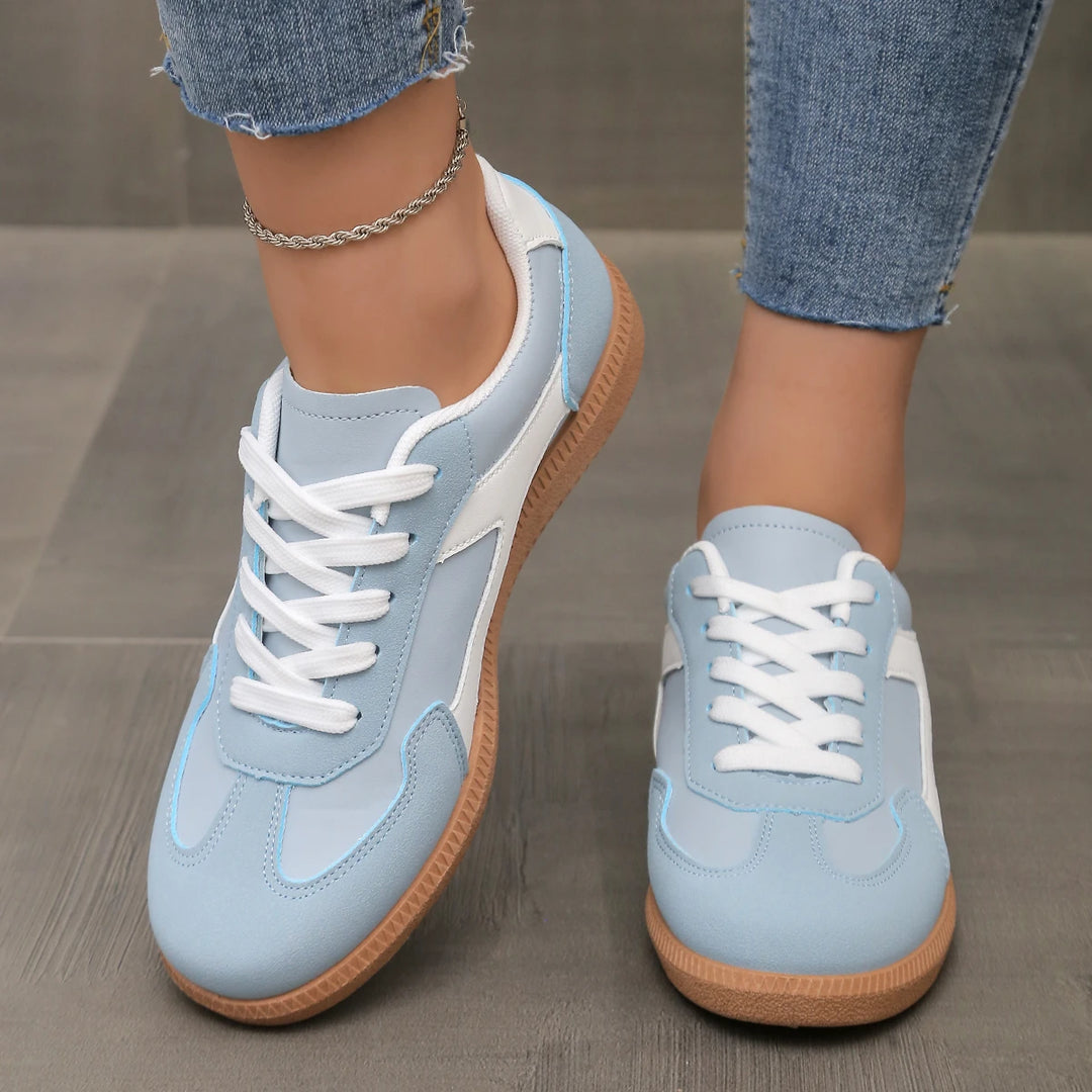 Camilla Court Leather Sneakers
