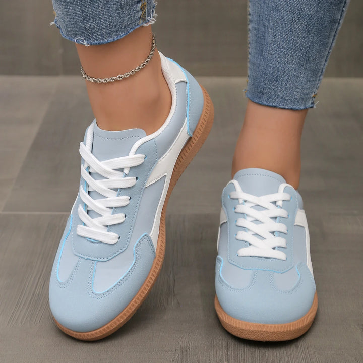 Camilla Court Leather Sneakers