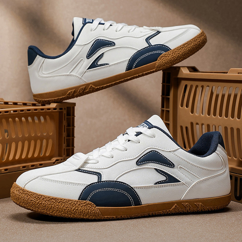 Alton Retro Leather Sneakers