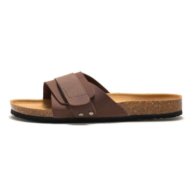 Eden | Women's Cork Slide Beach Summer Sandals