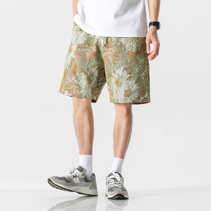 Retro Floral Shorts