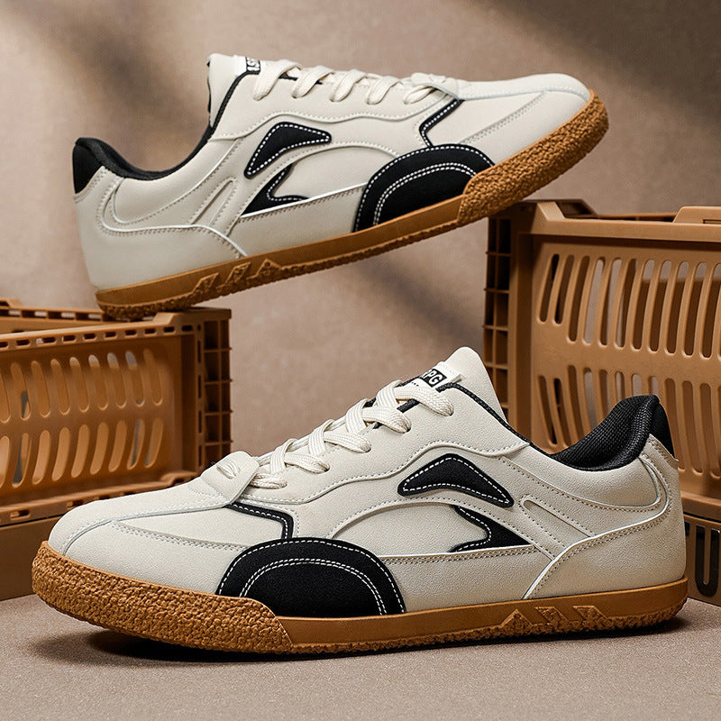 Alton Retro Leather Sneakers