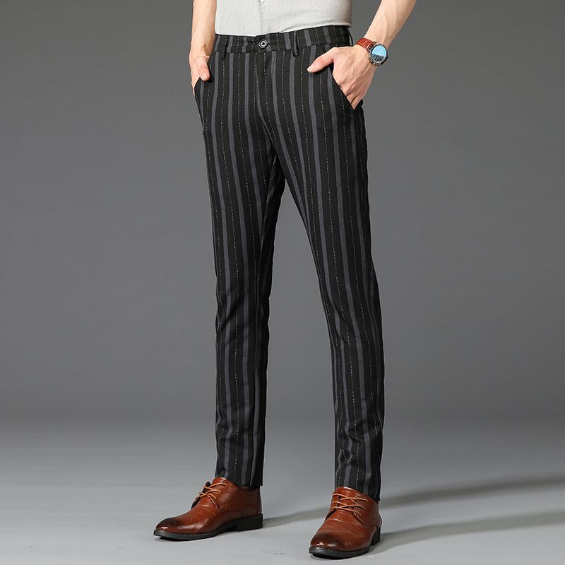 Benton Striped Trousers
