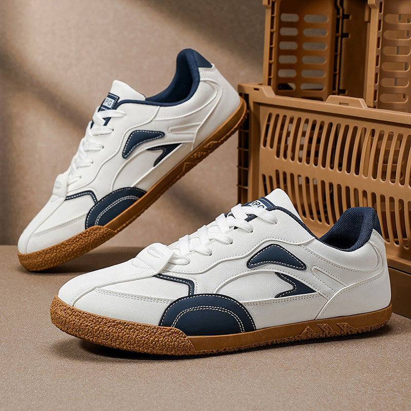 Alton Retro Leather Sneakers