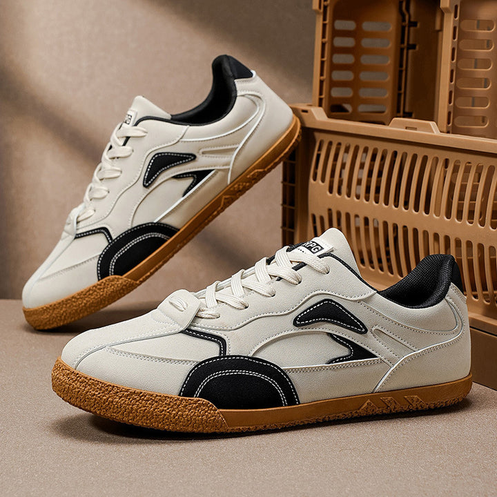 Alton Retro Leather Sneakers