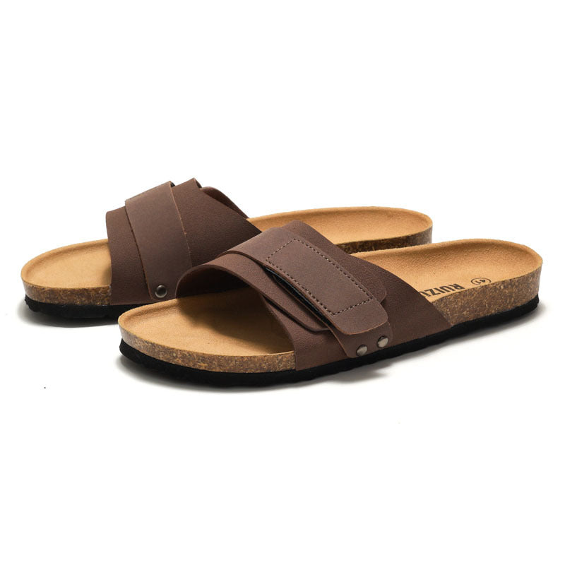 Eden | Women's Cork Slide Beach Summer Sandals