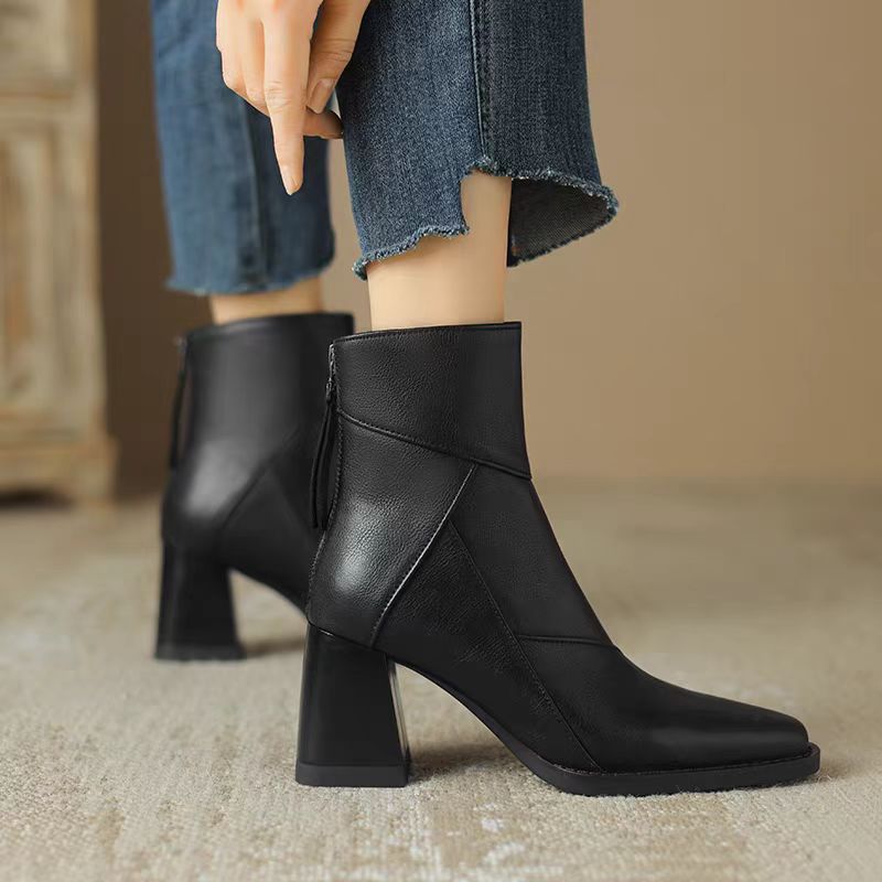 Nikki Block Heel Bootie