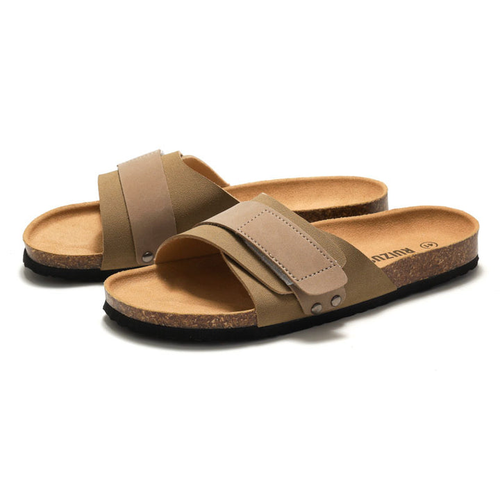 Eden | Women's Cork Slide Beach Summer Sandals