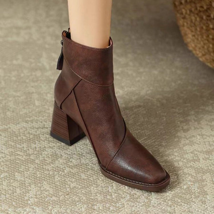 Nikki Block Heel Bootie
