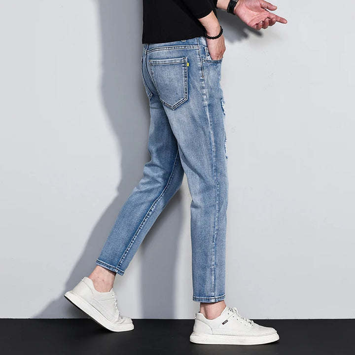 Mason Slim Cropped Jeans
