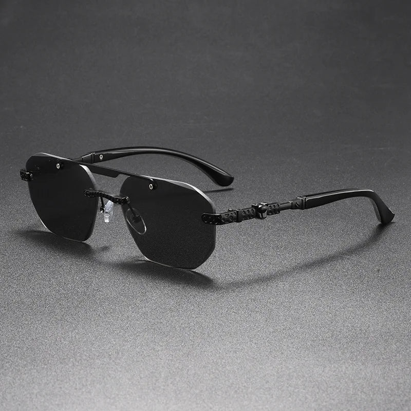 Omar Rectangular Sunglasses