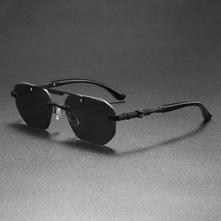 Omar Rectangular Sunglasses