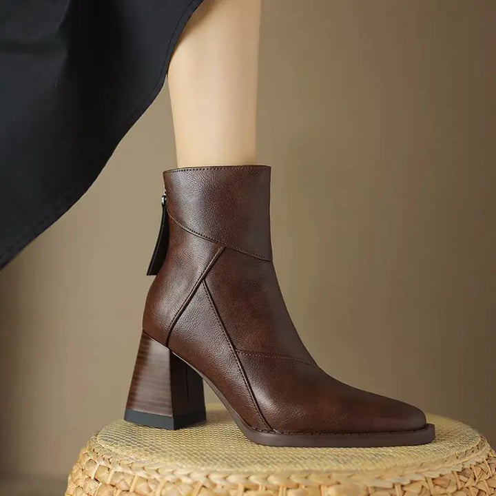 Nikki Block Heel Bootie
