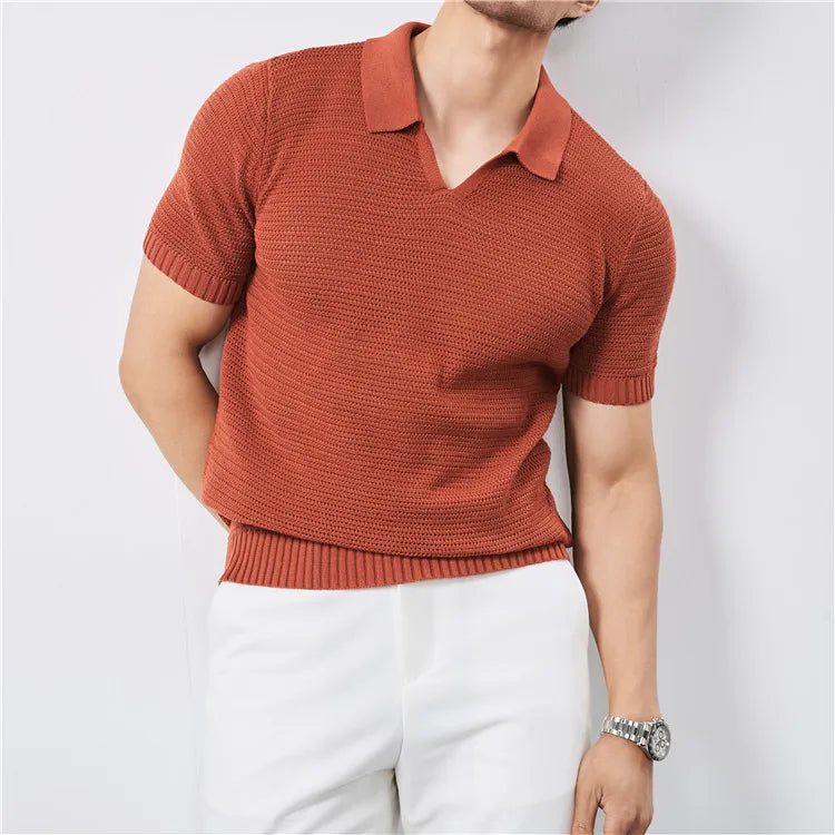 Summer Knitted Polo