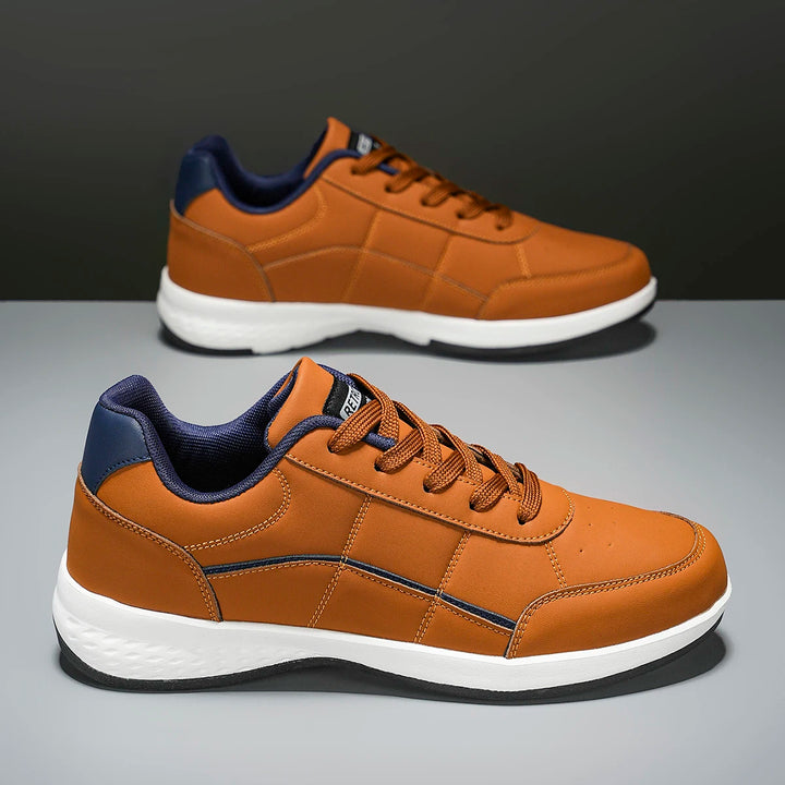Courtline Leather Sneakers
