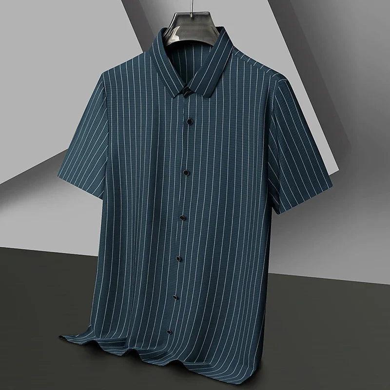 Finecut Pinstripe Polo