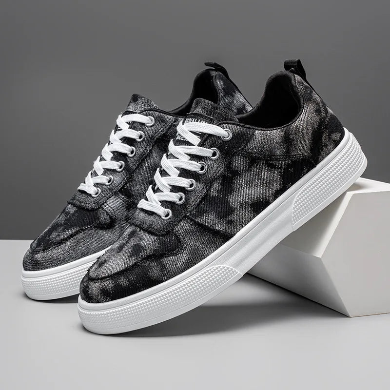 Smokewash Denim Sneakers