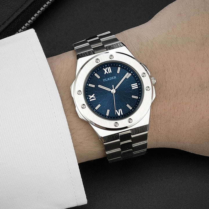 Onyx Sunburst Watch