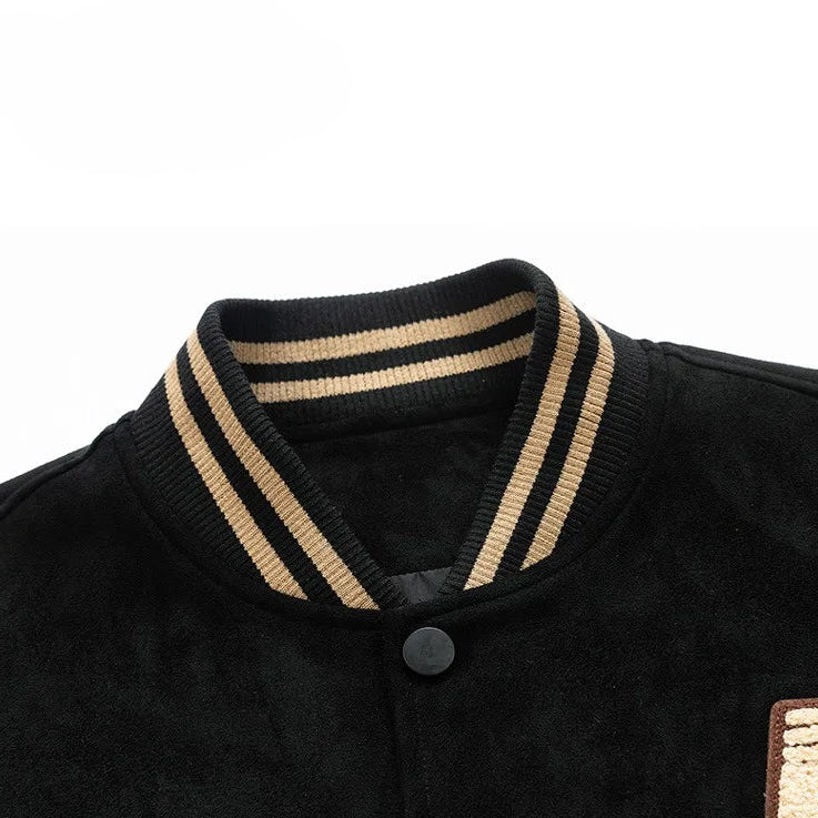 Preston Badge Varsity Jacket