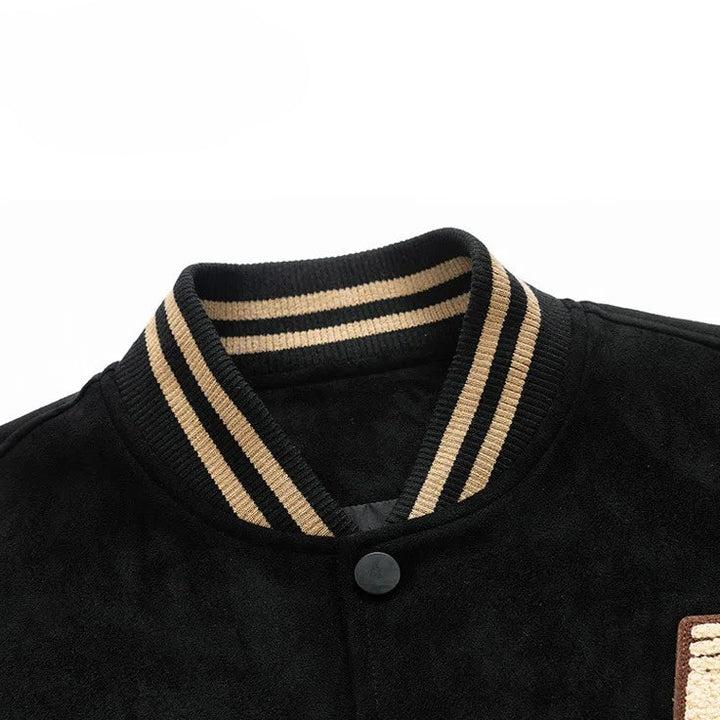 Preston Badge Varsity Jacket