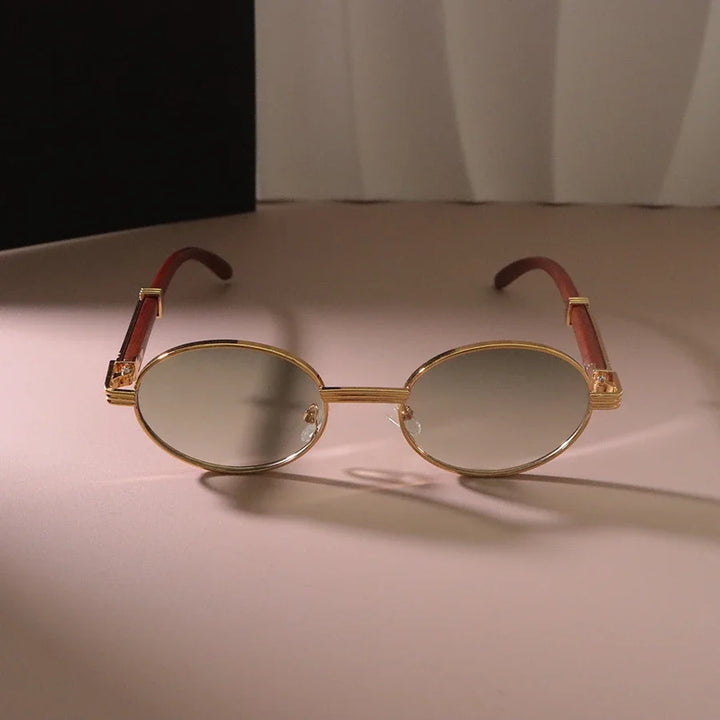 Vintage Oval Sunglasses