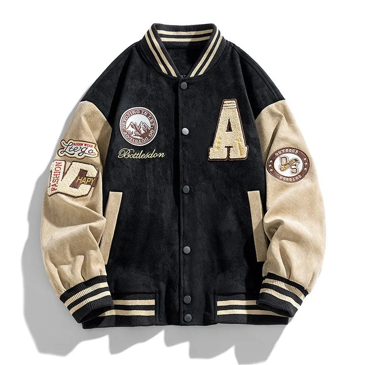 Preston Badge Varsity Jacket