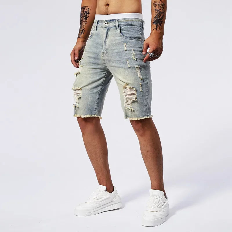 Breakcut Denim Shorts