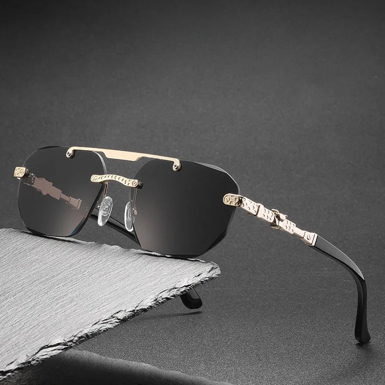 Omar Rectangular Sunglasses