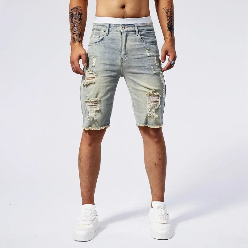Breakcut Denim Shorts