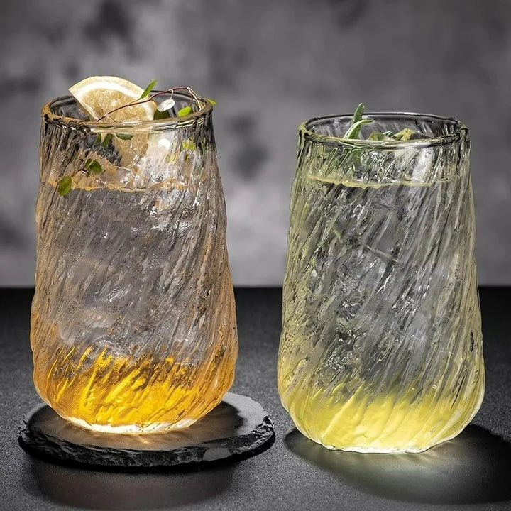 Frosted Ice Drinking Glass