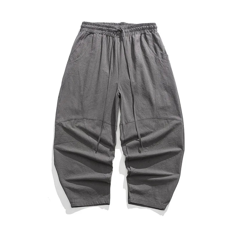 Uptown Oversized Linen Pants