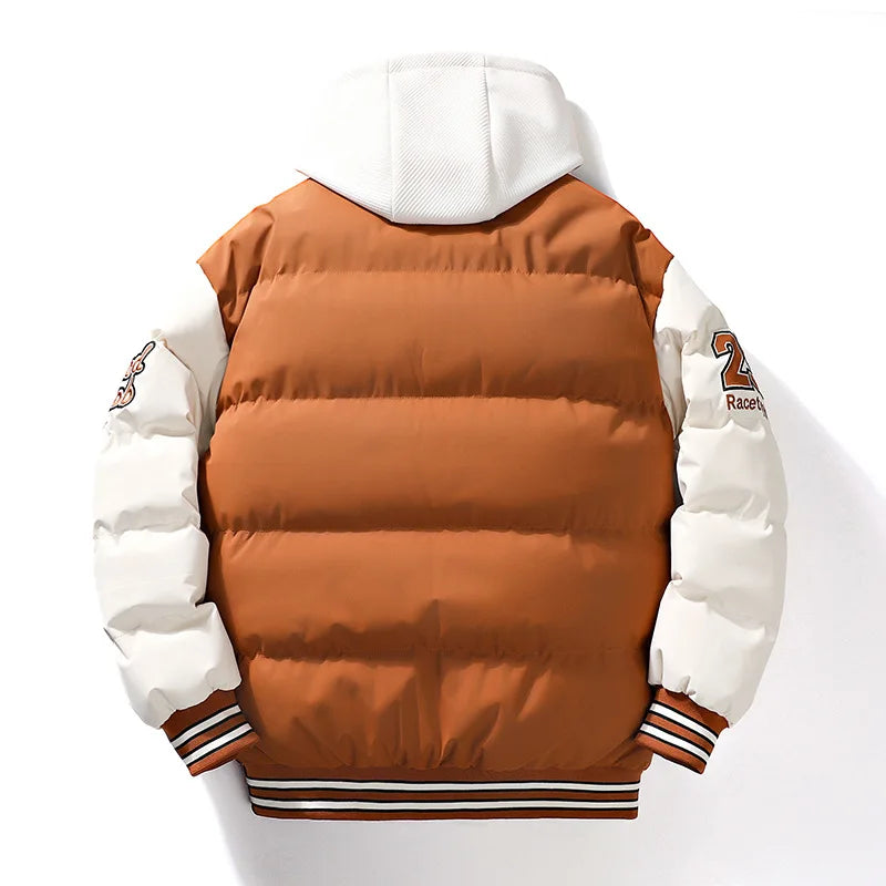 Preston Hooded Varsity Puffer