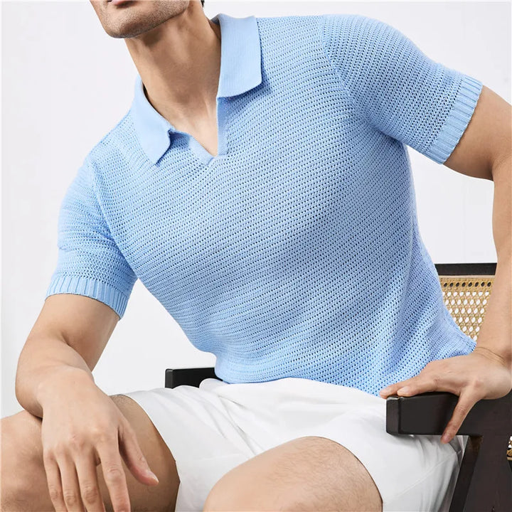 Summer Knitted Polo