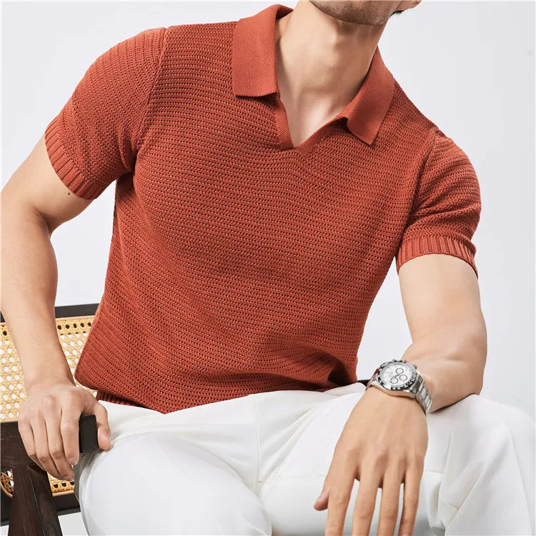 Summer Knitted Polo