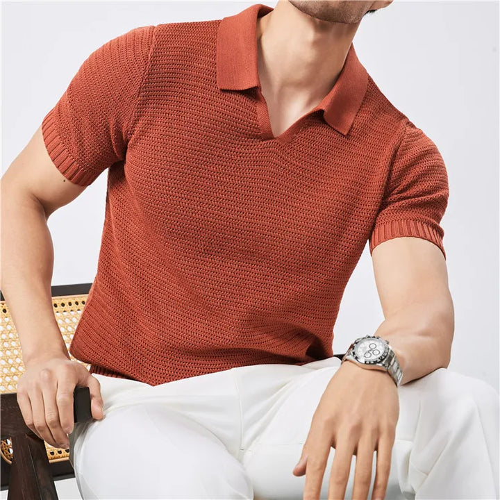 Summer Knitted Polo