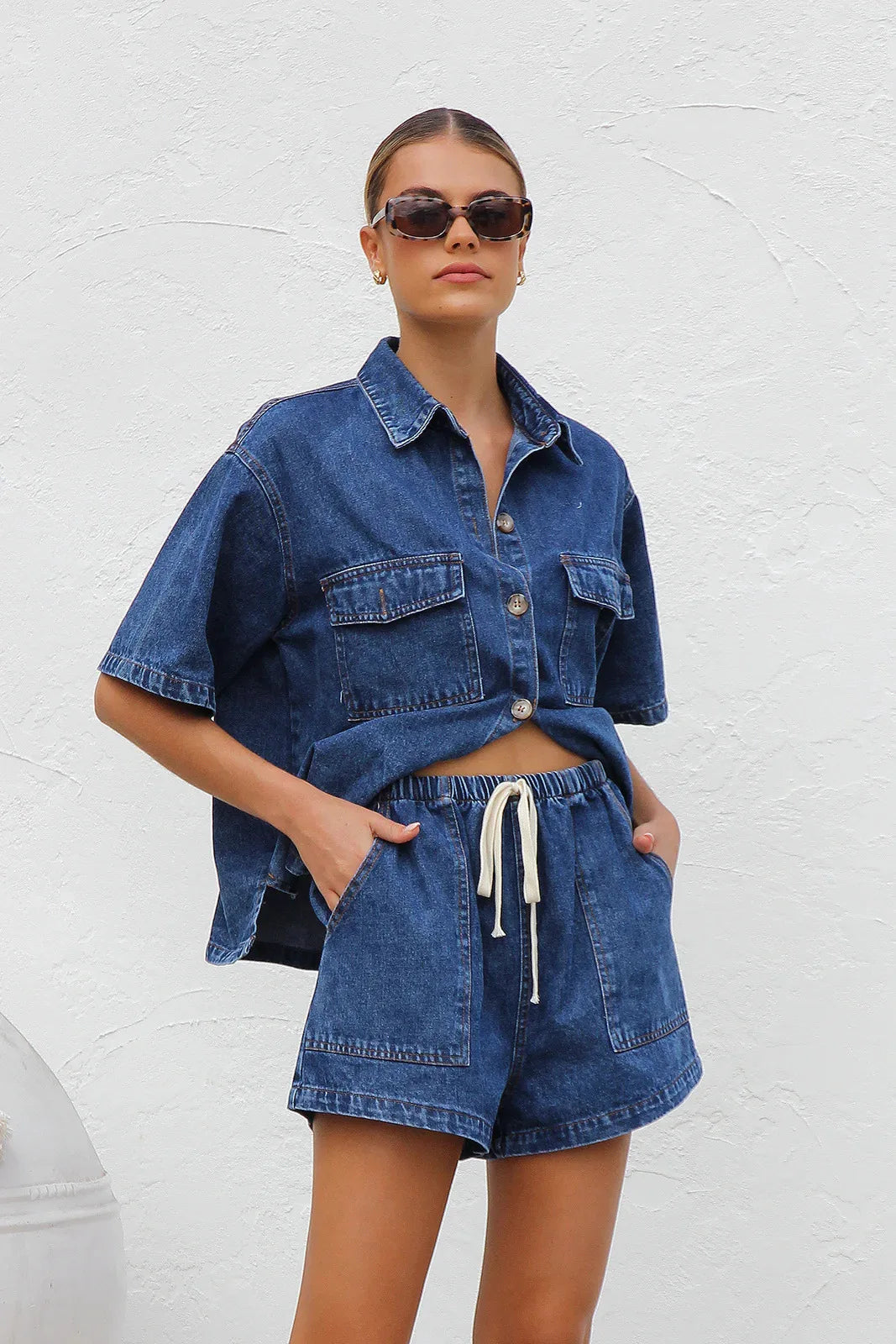 Amelia Denim Set