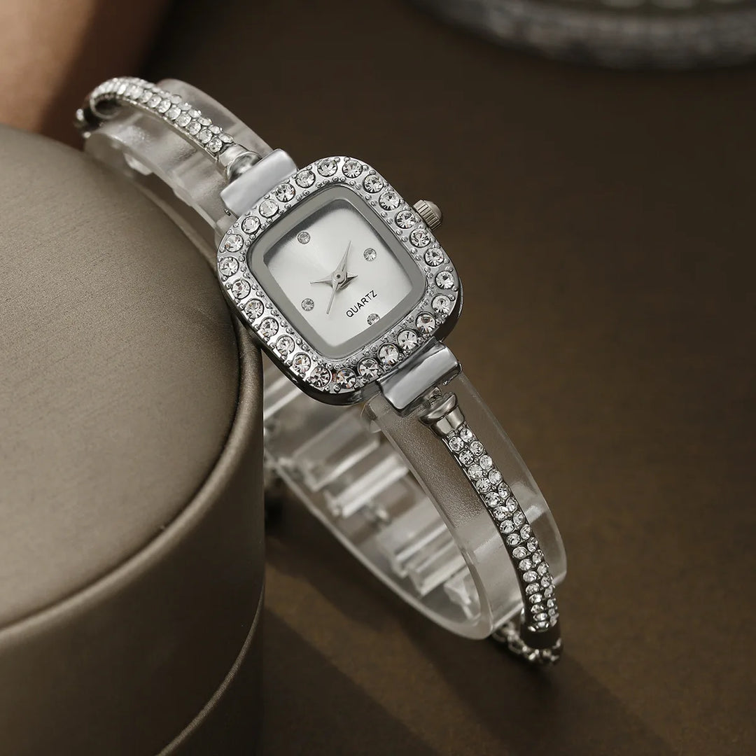 Rhinestone Bracelet Watch