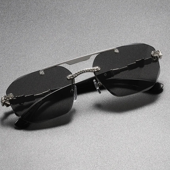 Omar Rectangular Sunglasses